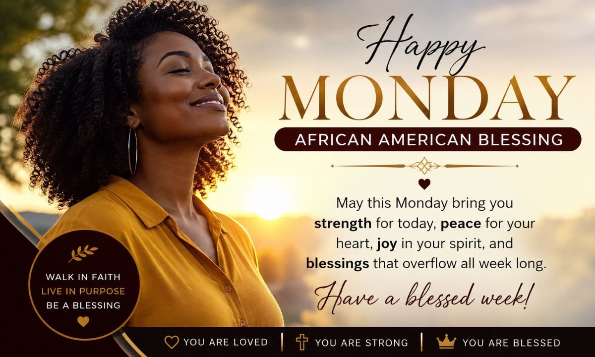 200+ Happy Monday African American Blessing and Quotes