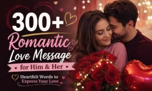 300+ Romantic Love Message for Him & Her