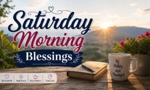 300+ Saturday Morning Blessings and Quotes Collection