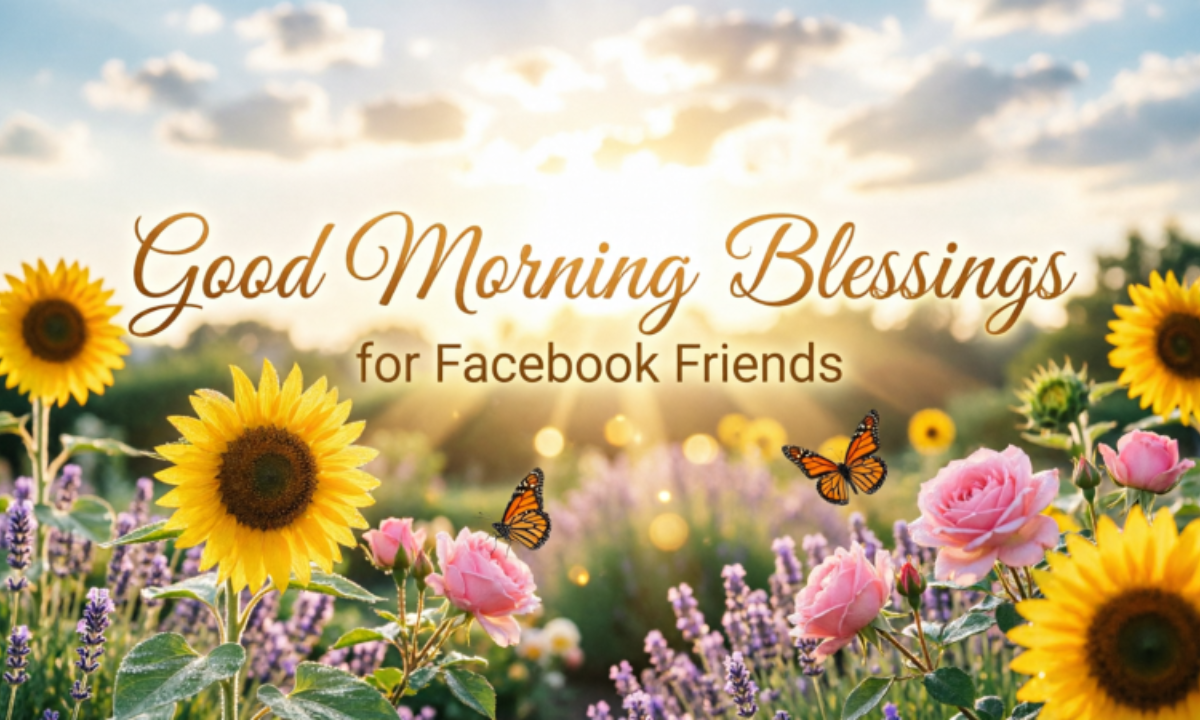 Good Morning Blessings for Facebook Friends