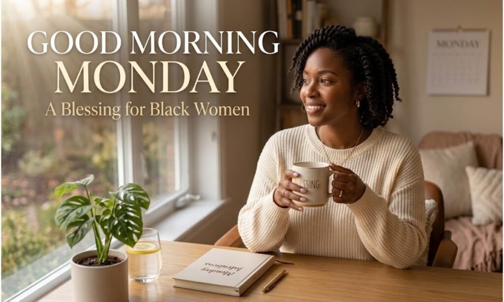 Good Morning Monday Blessing For Black Women