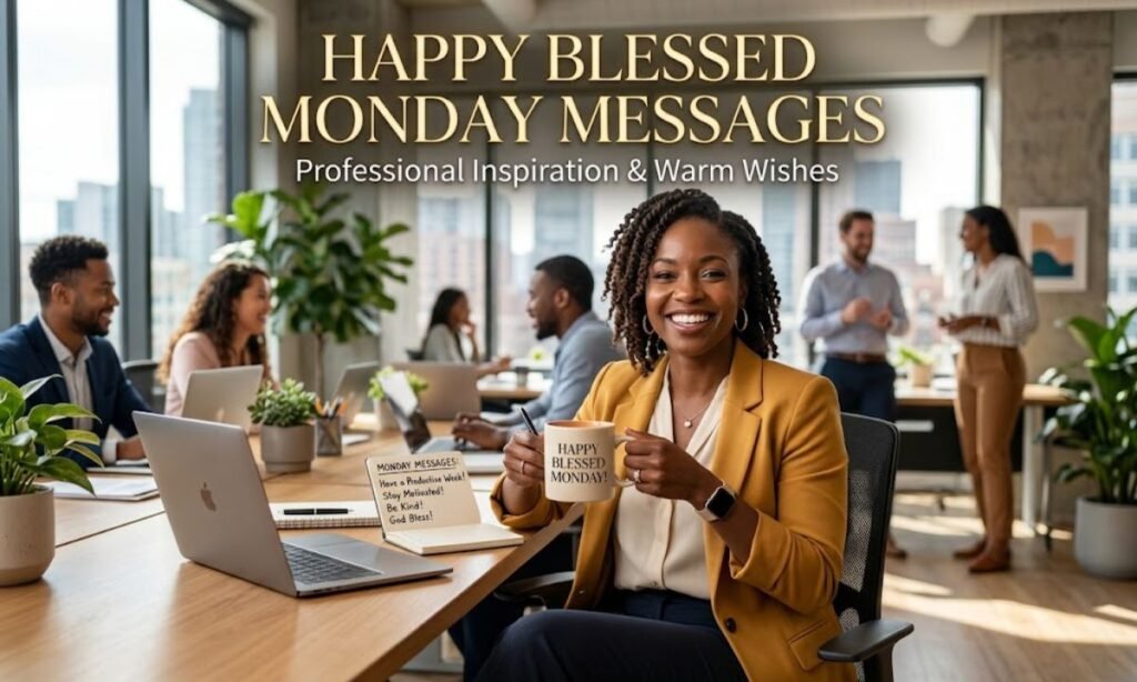 Happy Blessed Monday African American Messages