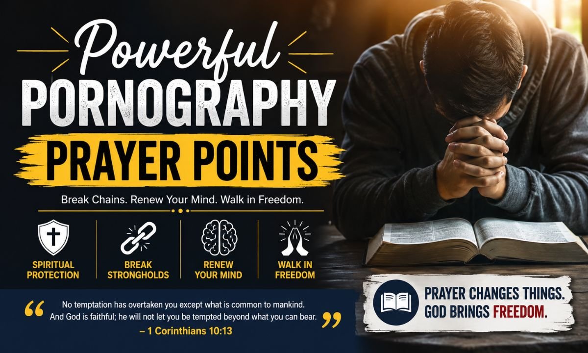 Powerful Pornography Prayer Points