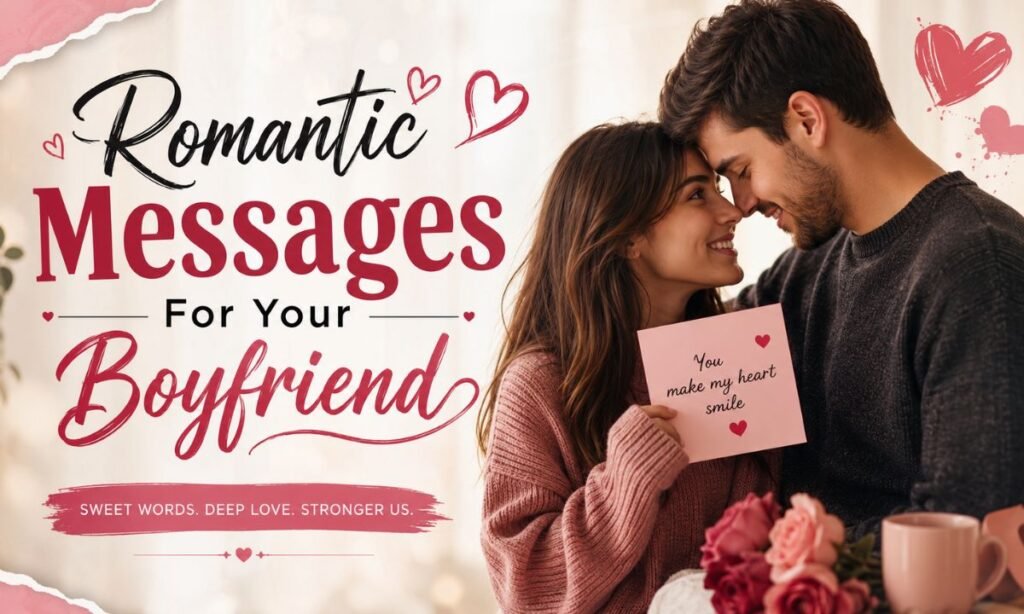Romantic Messages For Your Boyfriend