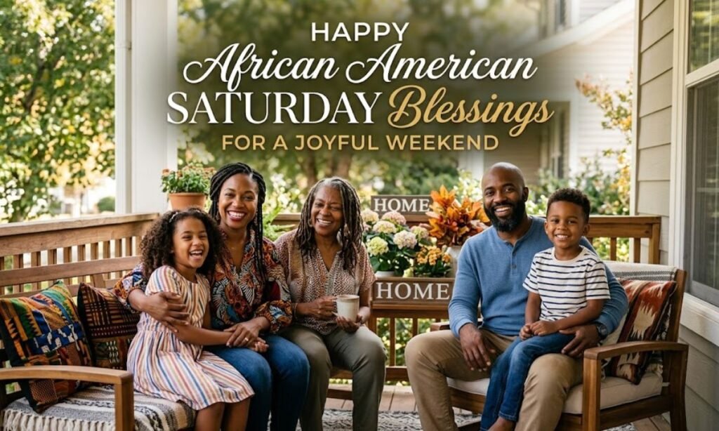 Happy African American Saturday Blessings for a Joyful Weekend