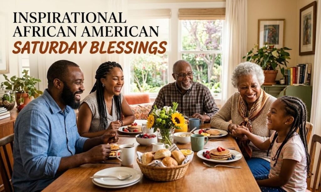 Inspirational African American Saturday Blessings