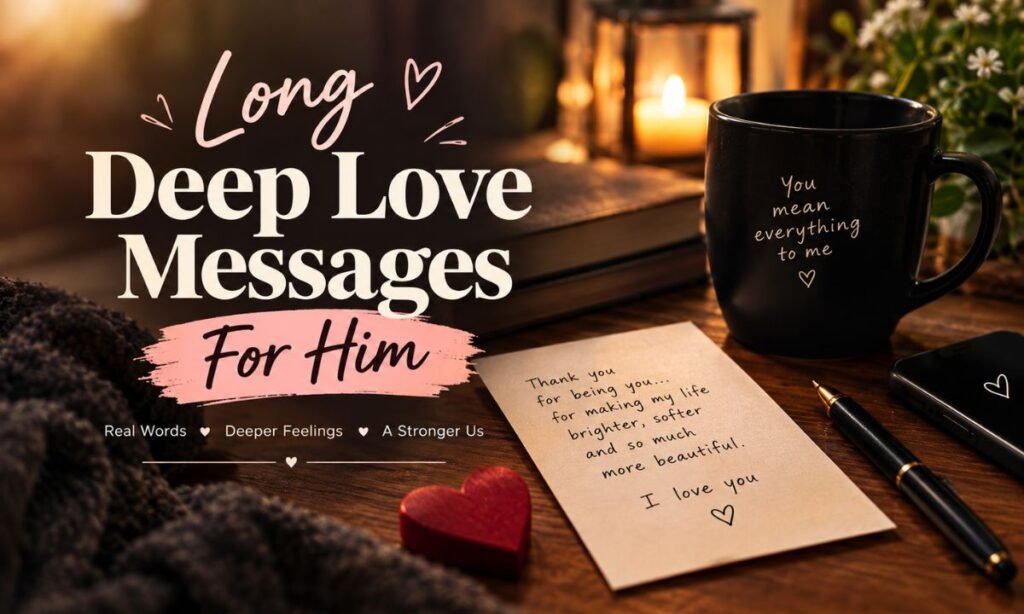 Long Deep Love Messages For Him