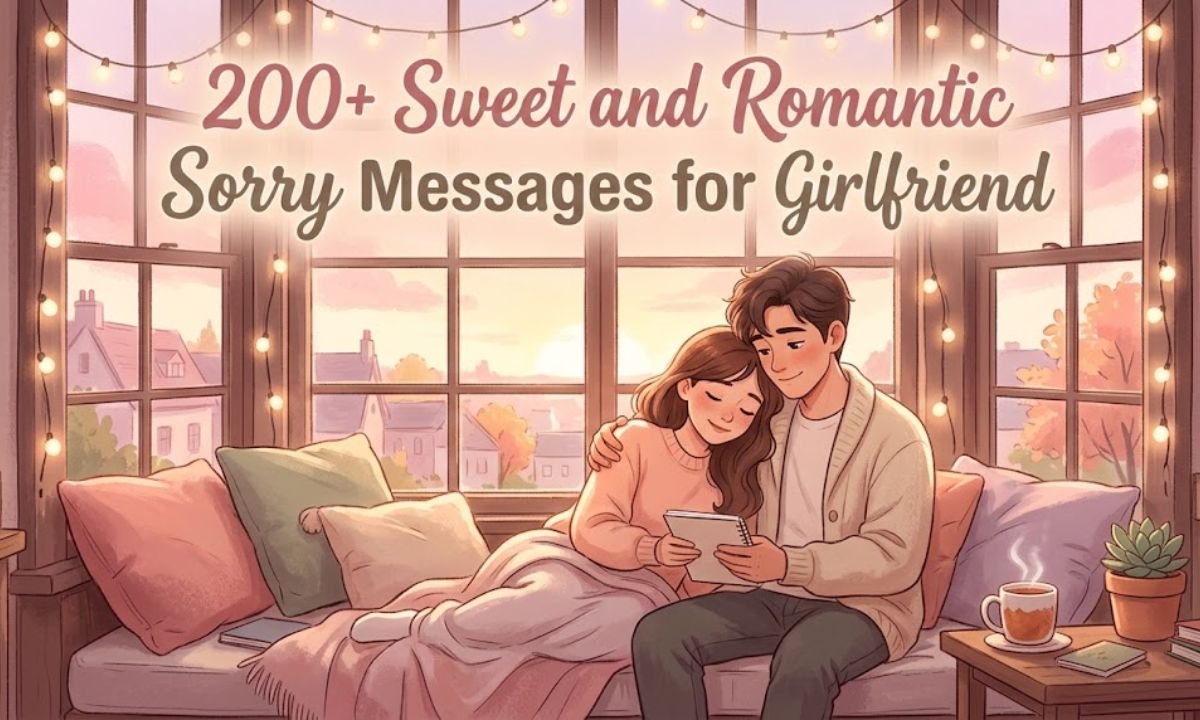 200+ Sweet and Romantic Sorry Messages for Girlfriend