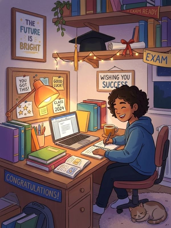 Good Luck Wishes for Exams, Students, and Graduation (1)
